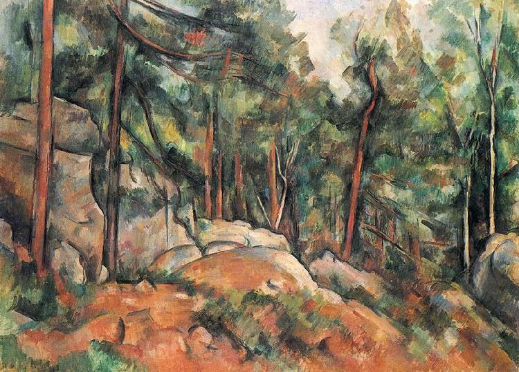 Paul Cezanne Im Wald Germany oil painting art